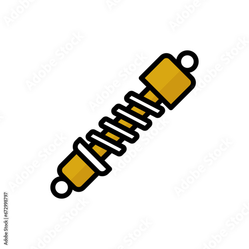 Shock Absorber icon Vector Design