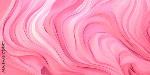 Pink fluid smoke abstract web background - generative ai