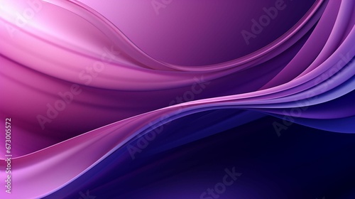 AI generated illustration of wavy patterns on a purple background