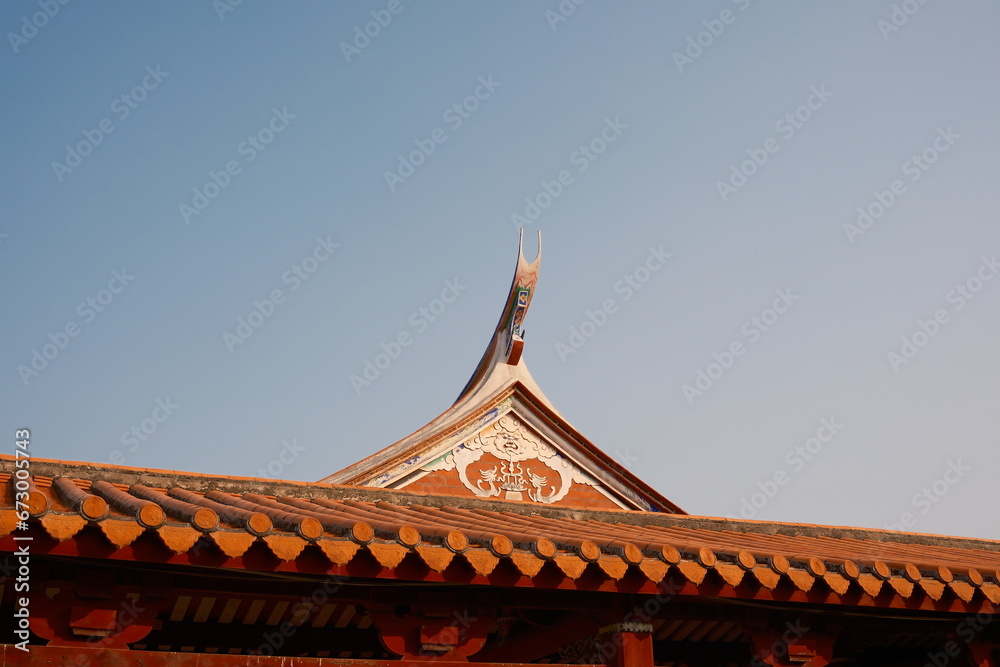 Ancient buildings in Quanzhou City. Ancient buildings in Quanzhou City.