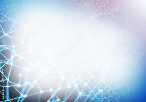 デジタルテクノロジーイメージの青い抽象背景1