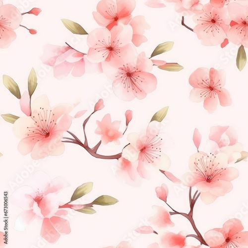 Natural Beauty in Art Cherry Blossom Textile Designs