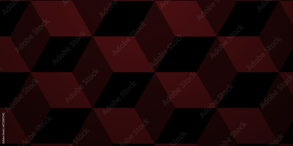 Abstract background with red squares cube triangle geometrics backdrop background. dark red cube triangle geometric square seamless background. Seamless blockchain technology pattern. Abstract background with red squares cube triangle geometrics backdrop background. dark red cube triangle geometric square seamless background. Seamless blockchain technology pattern.