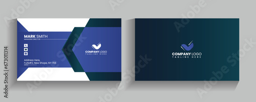 Modern and Creative visiting card design, Professional Business card template, corporate, vector, elegent business card