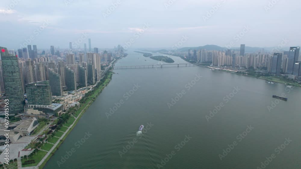 4K aerial photo of the architectural landscape skyline of Changsha Financial Center 4K aerial photo of the architectural landscape skyline of Changsha Financial Center