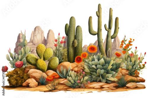 Desert Flora Set photo