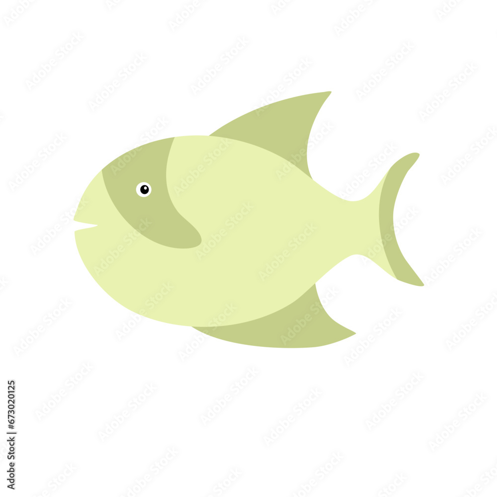 fish cartoon vector icon fish cartoon vector icon