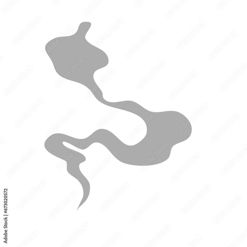 Cartoon smoke effects food flavor coffee and tea steam Cartoon smoke effects food flavor coffee and tea steam