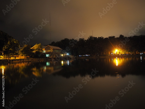 night view of the river © Theerisara