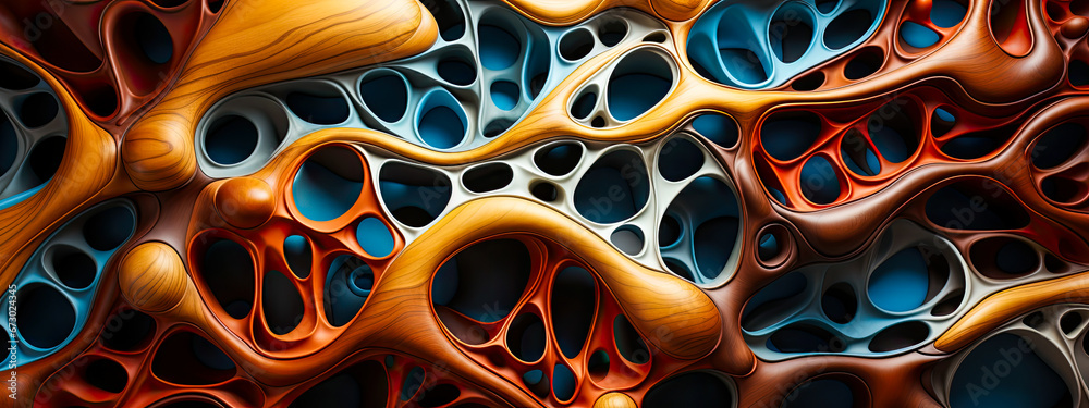 Wood Mesh closeup Abstract Geometric Background . Connection structure. Futuristic and Sci-fi Technology . connecting dots and lines. blurred background Wood Mesh closeup Abstract Geometric Background . Connection structure. Futuristic and Sci-fi Technology . connecting dots and lines. blurred background