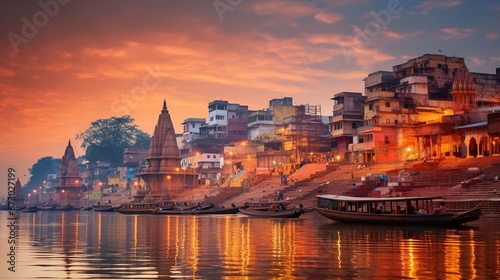 Sacred Varanasi: Ancient Marvels and the Enchanting Sunset at Manikarnika Ghat