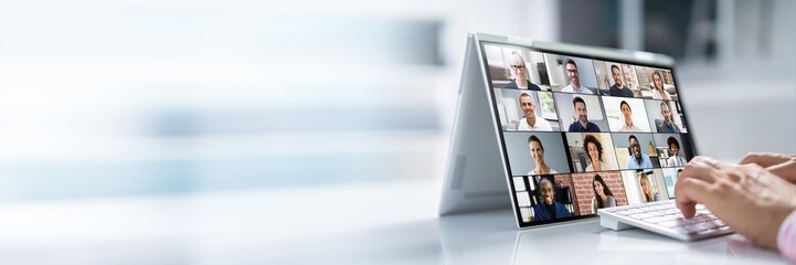 Video Conference Work Webinar Online