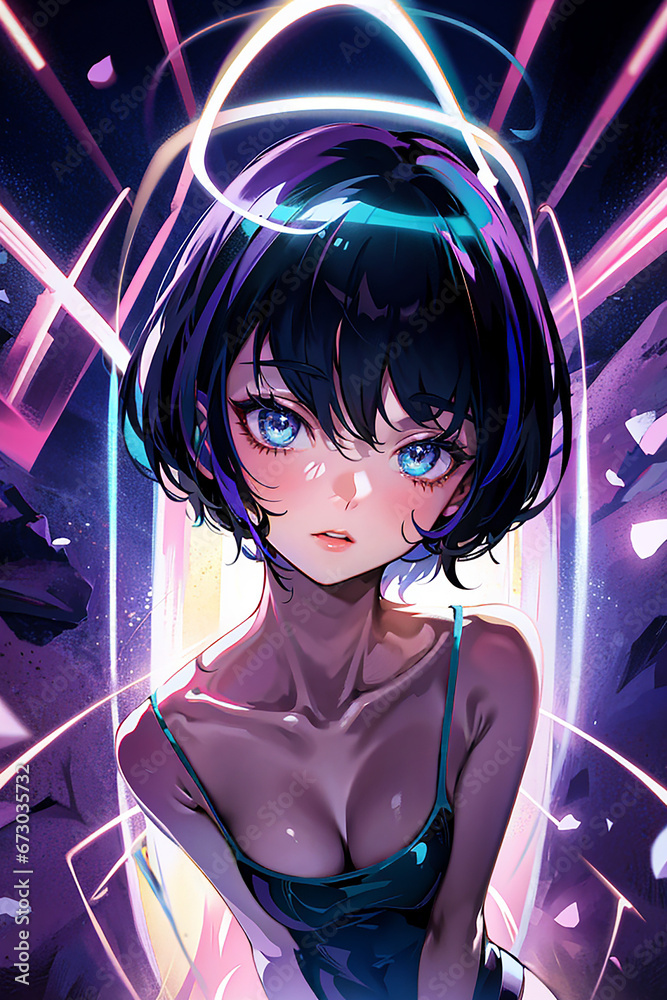 neo future tech girl from 3024 neo future tech girl from 3024