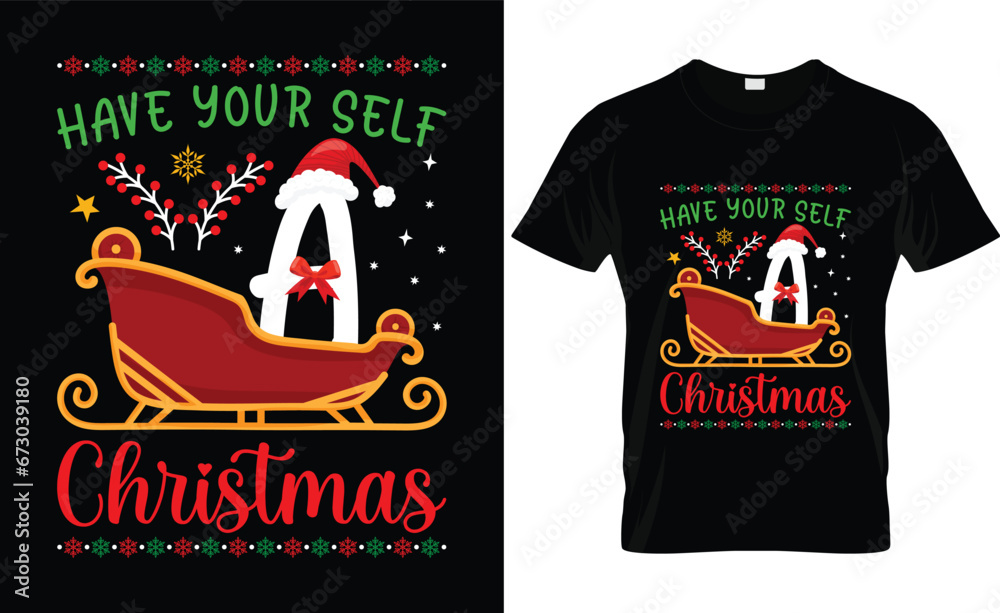 Christmas t-shirt design Christmas t-shirt design