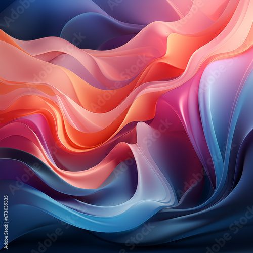 Abstract background with waves