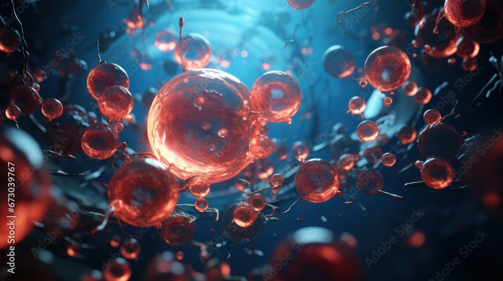 The uncontrolled division of cells The uncontrolled division of cells