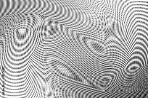 Abstract monochrome grunge halftone pattern. Black and white vector illustration 