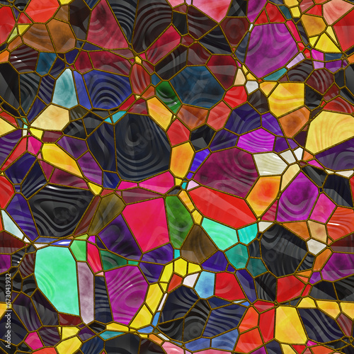 abstract colorful mosaic background