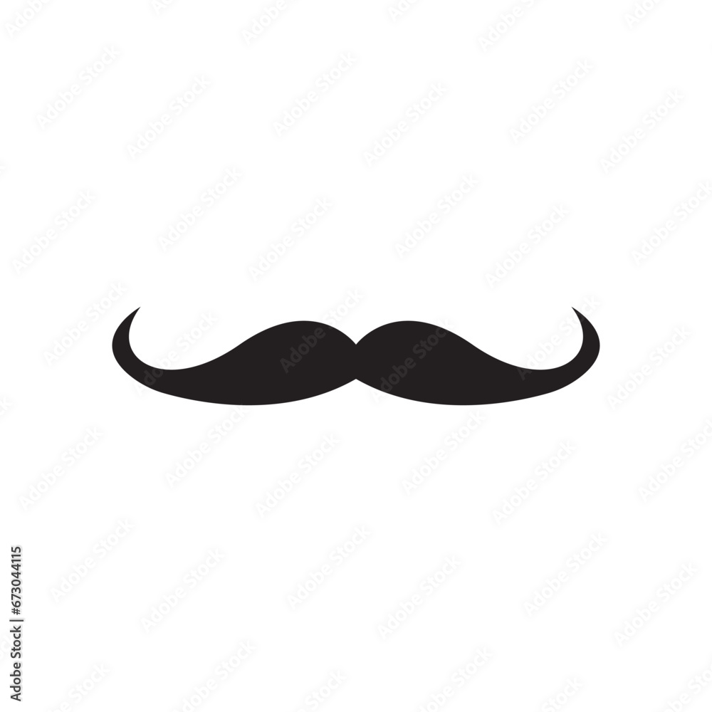 mustache icon vector mustache icon vector