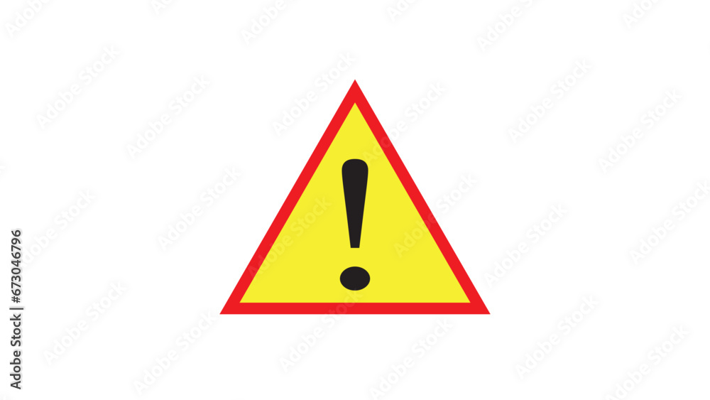 attention warning sign, red stop sign, traffic sign attention warning sign, red stop sign, traffic sign