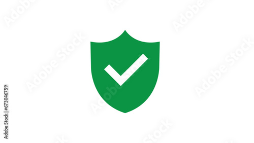 Trusted security icon in trendy flat style. Highest security symbol for your web site design photo