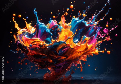 Awesome abstract color Background