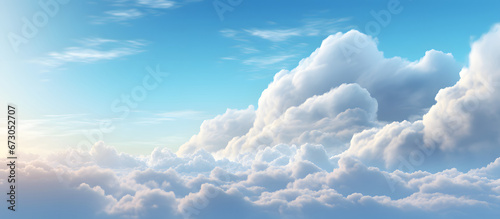 Wallpaper Mural Sky background, point of view from airplane Torontodigital.ca