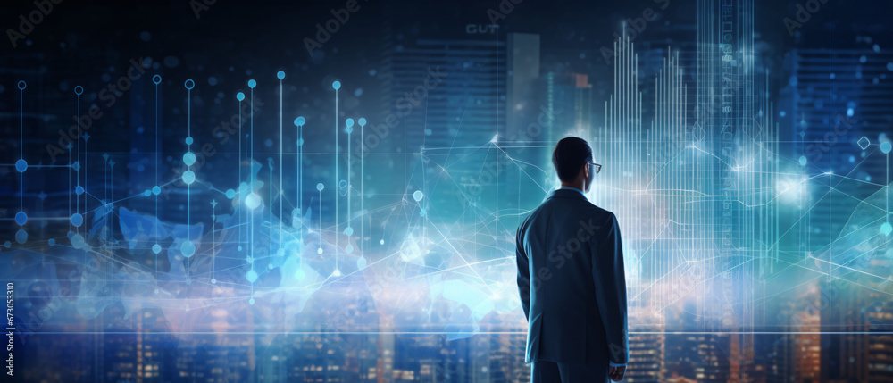 Business graph and medical graph and data graph Business graph and medical graph and data graph