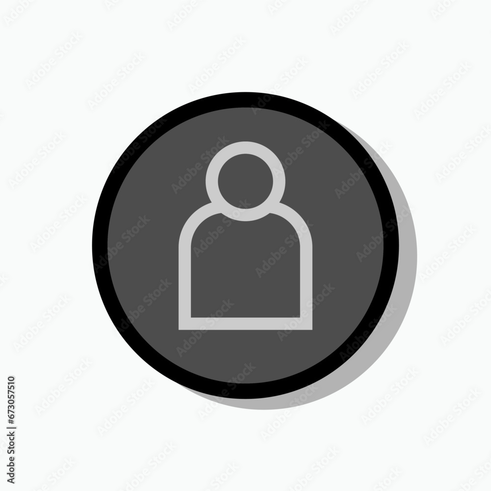 Contact Icon. Contact Person, Personal Symbol - Vector, Applied for Design, Presentation, Website or Apps Elements. Contact Icon. Contact Person, Personal Symbol - Vector, Applied for Design, Presentation, Website or Apps Elements.