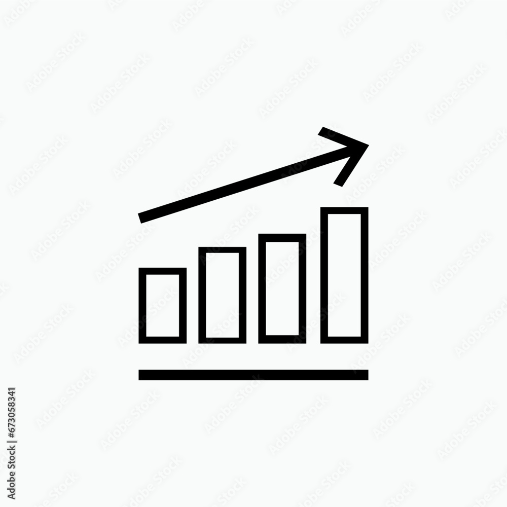 Diagram Icon. Analyze, Statistic Element Symbol - Vector. Diagram Icon. Analyze, Statistic Element Symbol - Vector.