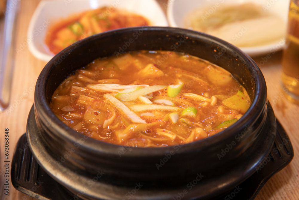 Korean Beef Brisket Soybean Paste Jjigae Korean Beef Brisket Soybean Paste Jjigae