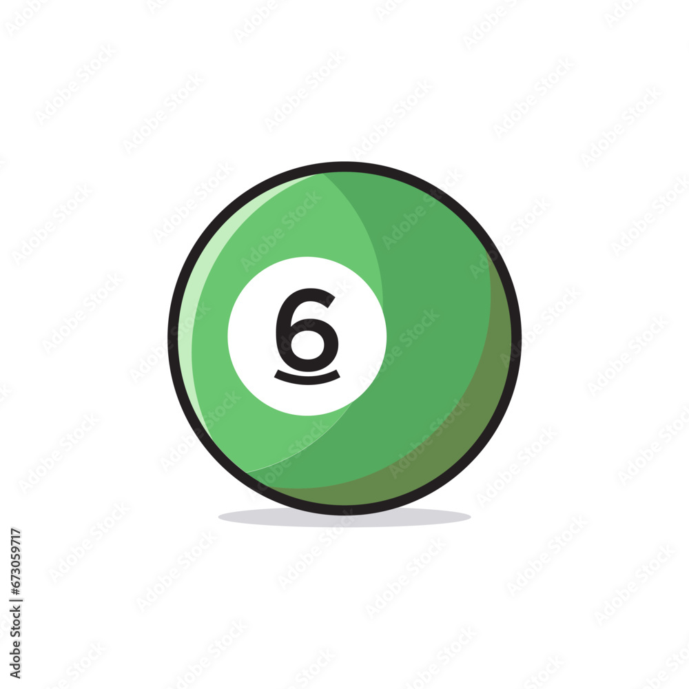 billiard ball icon design vector template billiard ball icon design vector template