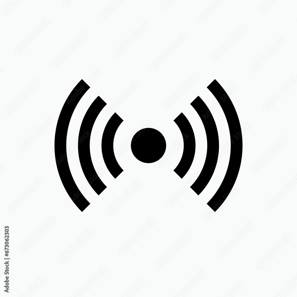 Internet Access Icon. Connection Symbol - Vector.