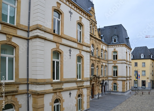 Historical Building in the Capital of Luxemburg