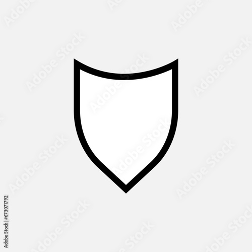 Free Download Shield Icon . Defense, Protection Symbol for Design, Presentation, Website or Apps Elements. - GFXLoad