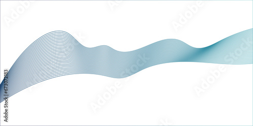 Abstract background with smoke. Abstract blend wave lines and technology background. Background lines wave abstract stripe design. White background, mesh abstract, vector motion soft blend.