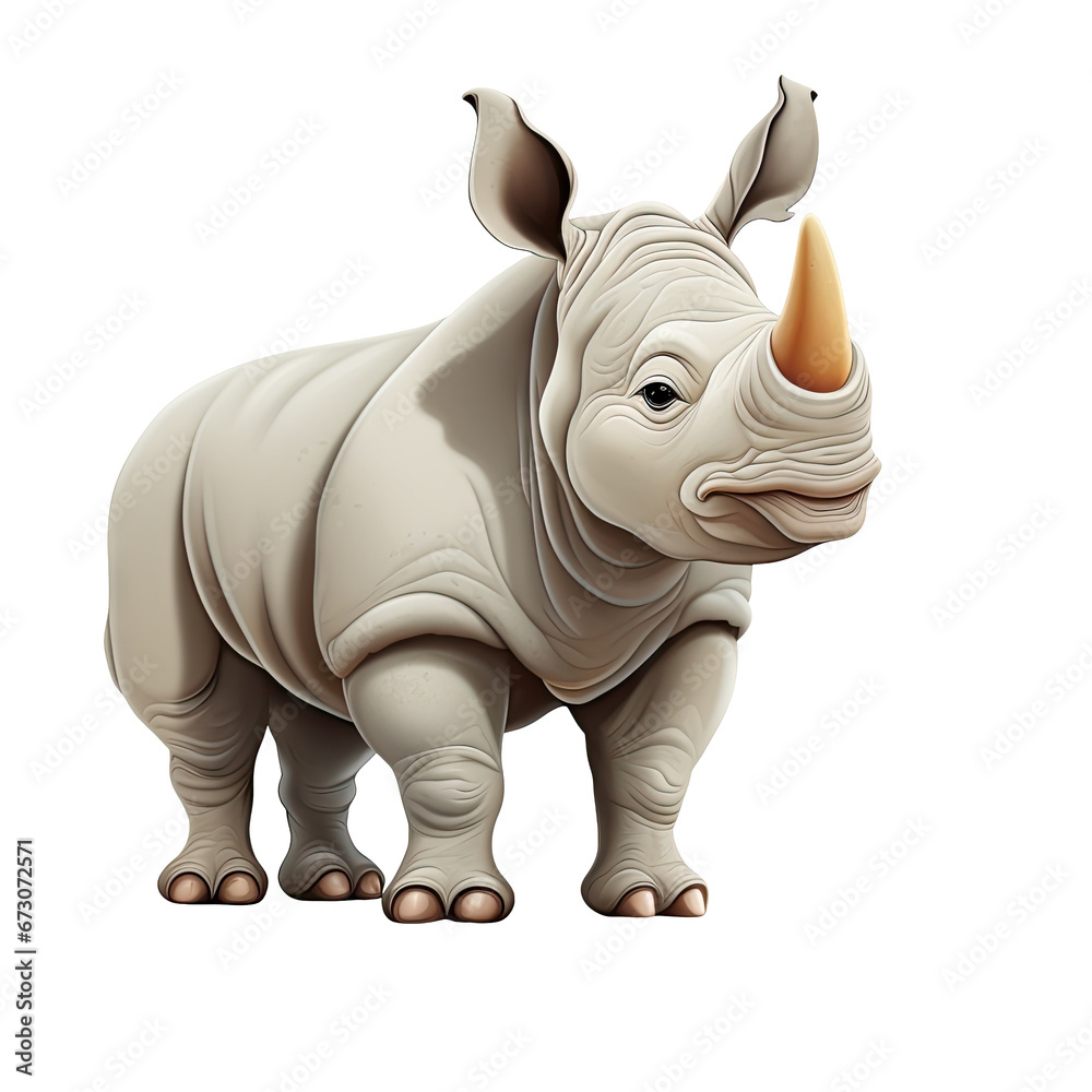 Rhino Cartoon