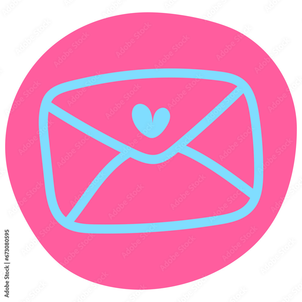 Love Email Contact Icon Love Email Contact Icon