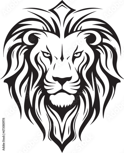 Löwenkopf Logo, KI gneriert