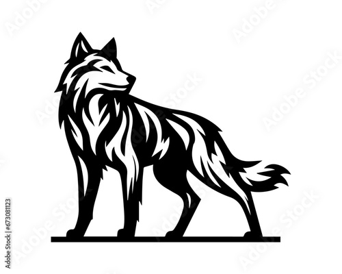 animal, animals, dog, face, gaming, graphic, head, howl, howling, hunter, husky, illustration, logo, mascot, power, siberian, sport, strength, strong, team, template, vector, wild, wolf, wolves