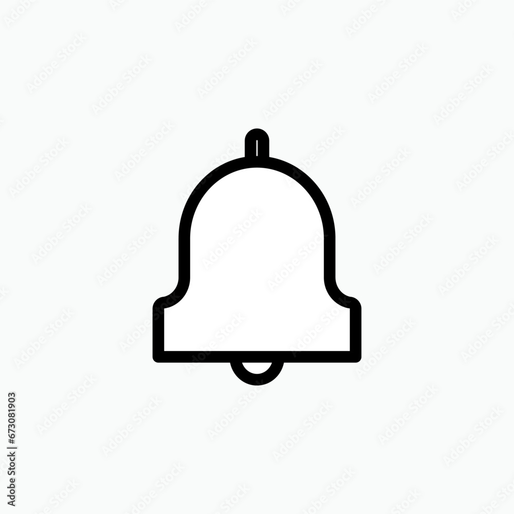 Alarm Clock Icon. Ring Symbol. Notification Sign - Vector Logo Template. Alarm Clock Icon. Ring Symbol. Notification Sign - Vector Logo Template.