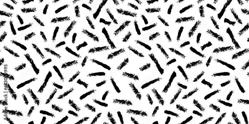 Grunge lines seamless background. Black and white vector texture. Simple geometric pattern. Abstract geometric ornament. Distressed texture. Grunge lines seamless background. Black and white vector texture. Simple geometric pattern. Abstract geometric ornament. Distressed texture.