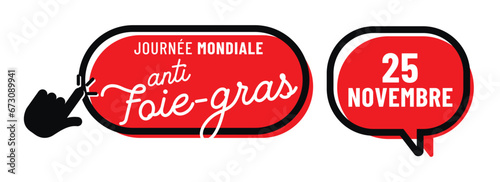 Journée mondiale "anti foie-gras" le 25 novembre 