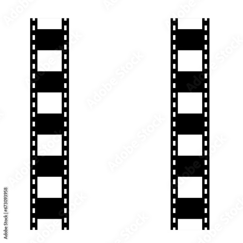 movie reel simple logo design