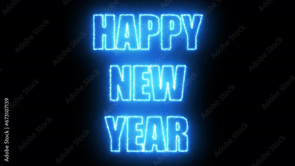 Happy New Year text. Computer generated 3d render Happy New Year text. Computer generated 3d render