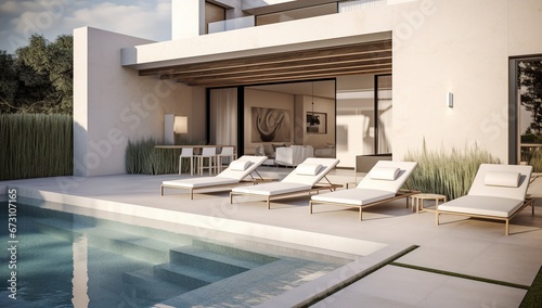 luxury villa with pool © Master-L
