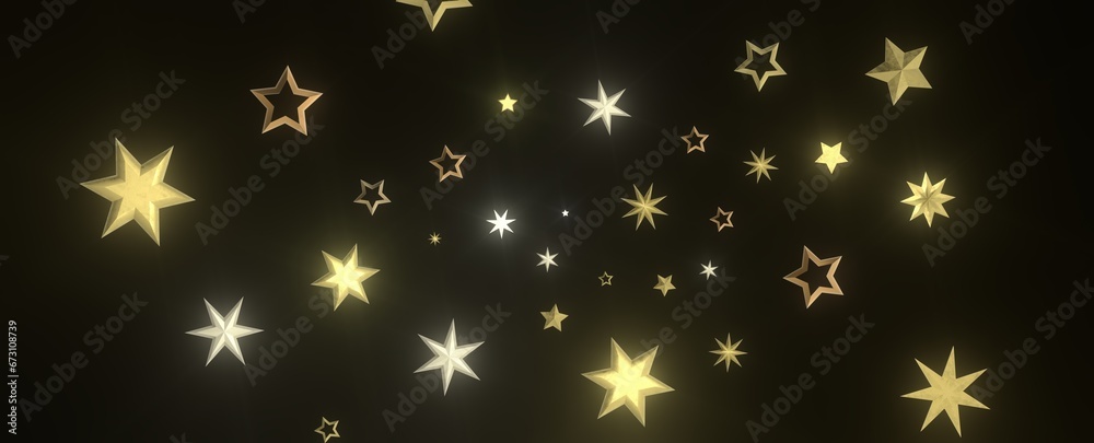 XMAS stars background, sparkle lights confetti falling. magic shining Flying christmas stars on night XMAS stars background, sparkle lights confetti falling. magic shining Flying christmas stars on night