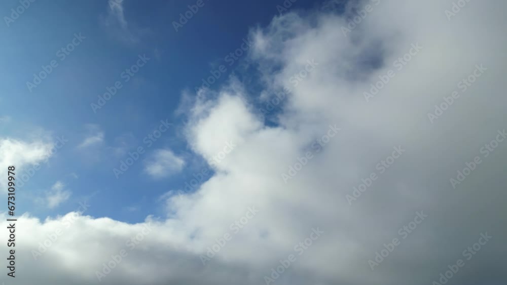 Sky and Clouds over Northampton England Sky and Clouds over Northampton England