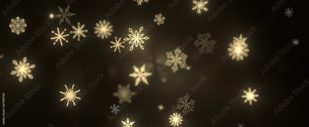 The winter background, falling snowflakes The winter background, falling snowflakes