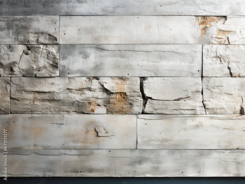 Fototapeta premium Horizontal design on cement and concrete texture for pattern and background.